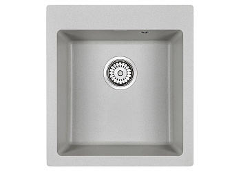 Кухонная мойка Paulmark KANTE 45 PM104651-GR 47х51 цвет серый