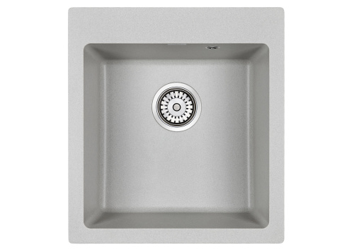 Мойка кухонная Paulmark KANTE 45 PM104651-GR 46,5х51 серый