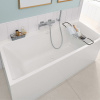 Ванна квариловая Villeroy Boch Subway 3.0 UBQ180SBW2DV-01 180х80 встраиваемая прямоугольная с ножками