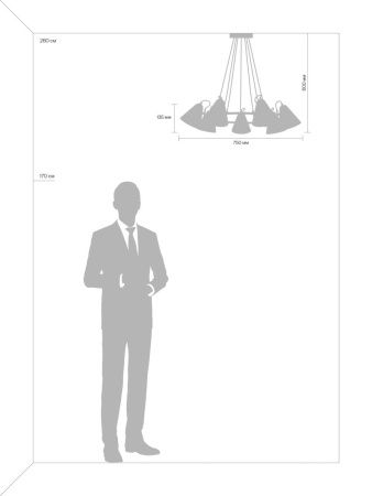 Люстра Freya Falke FR8001PL-07WG