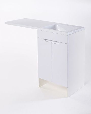 Тумба с раковиной Orange Sistema STD-110TUW+RAR 110х50 напольная цвет белый