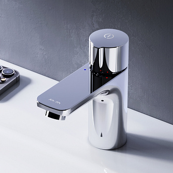 Смеситель Am.Pm X-Joy F85A02500 на раковину/на столешницу хром без термостата