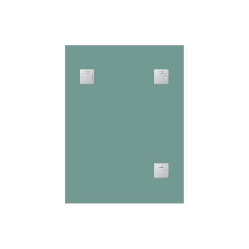 Зеркало в ванную Evoform Style BY 0806 60х80 цвет серый - фото 3