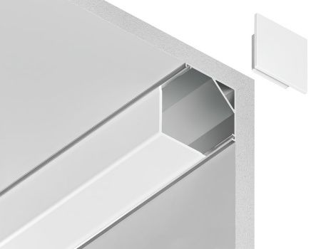Алюминиевый угловой профиль Ambrella Light Alum Profile (Алум Профиле) GP2150AL