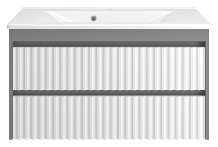 Тумба под раковину Brevita Balaton BAL-06100-01-012Я 98х44х54 подвесная