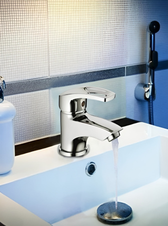 Смеситель WeltWasser WW MX ISAR 501 -10000002011 на раковину хром