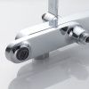 Душевая стойка Shevanik S4336 настенная цвет хром