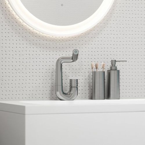 Смеситель Iddis TWIST TWISBBTi01 на раковину хром - фото 3