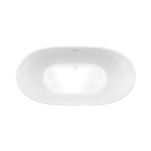 Ванна акриловая Vincea VBT-405-1700MB 170х80 отдельностоящая овальная - фото 3