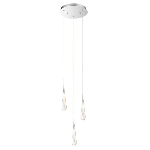 Светильник подвесной Delight Collection Pour (Поур) MD-023B-3 chrome - фото 2