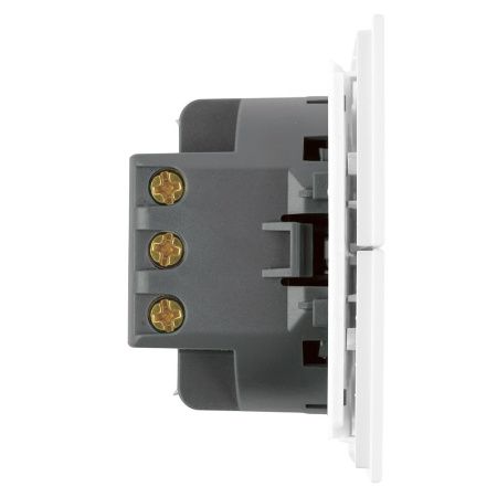 Переключатель 2-клавишный (механизм) Stekker Мия 50434
