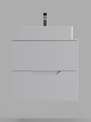 Тумба с раковиной Orange Line Li-60TuwMDF+B04-500W 60,5х46х68 - фото 3