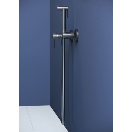Гигиенический душ со смесителем RGW Shower Panels 581408215-11 серый