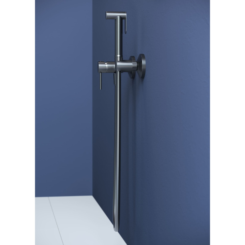 Гигиенический душ со смесителем RGW Shower Panels 581408215-11 серый - фото 4