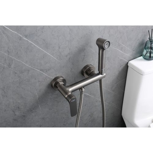 Гигиенический душ со смесителем Raglo R03.51.09 графит - фото 5