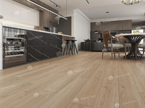 Кварцвиниловая плитка Alpine Floor Ultra ECO 5-28 Дуб Модера толщина 0.2 см 43 класс 1219,2х184,15 - фото 5