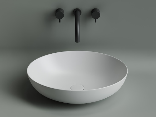 Раковина Ceramica Nova ELEMENT 52 см CN6017MW накладная цвет белый матовый - фото 4