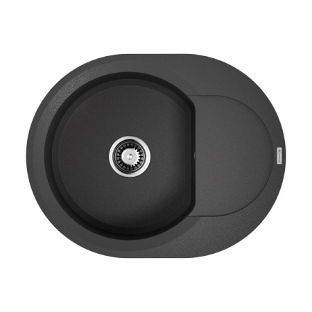Раковина Omoikiri Sakaime 60 см 4993120 встраиваемая цвет черный